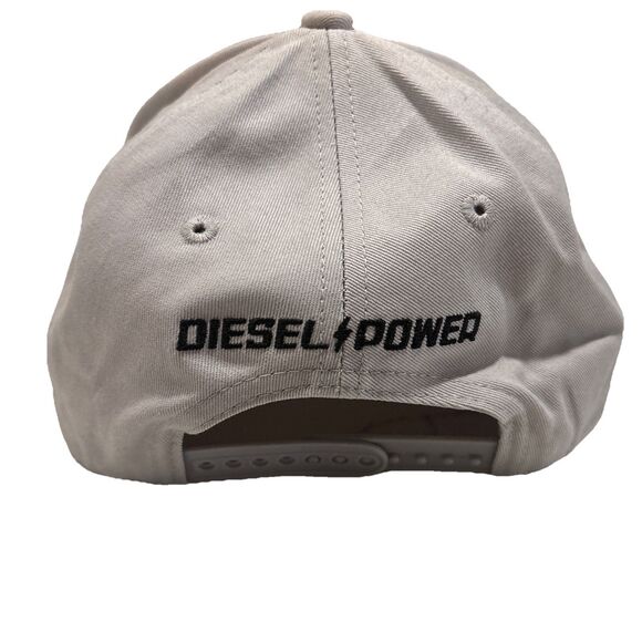 Diesel Power Gear Gray Adjustable  Hat - Picture 3 of 6